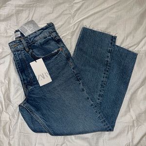 NWT Zara Slim cropped jeans